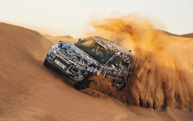 The Red Cross takes the 2020 Land Rover Defender to Dubai