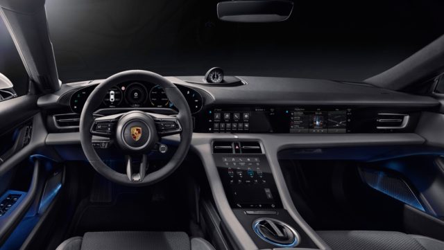 Porsche Taycan interior revealed