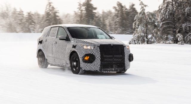 Ford Mustang-inspired electric crossover teased