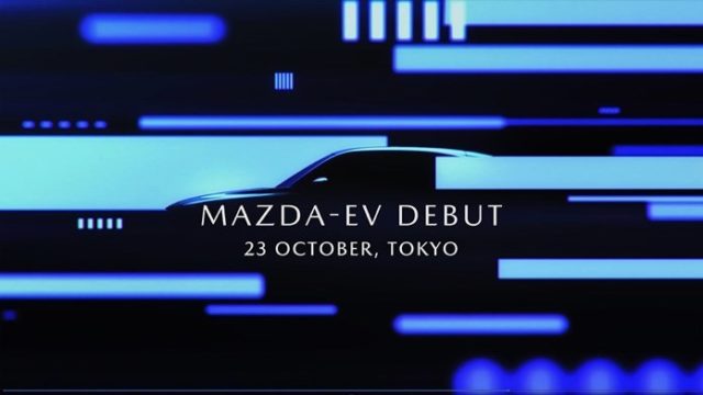 Mazda electric car teaser