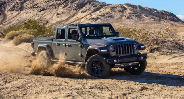 FCA offers zero percent financing for 7 years and no payments for 90 days 2020 Jeep Gladiator Mojave