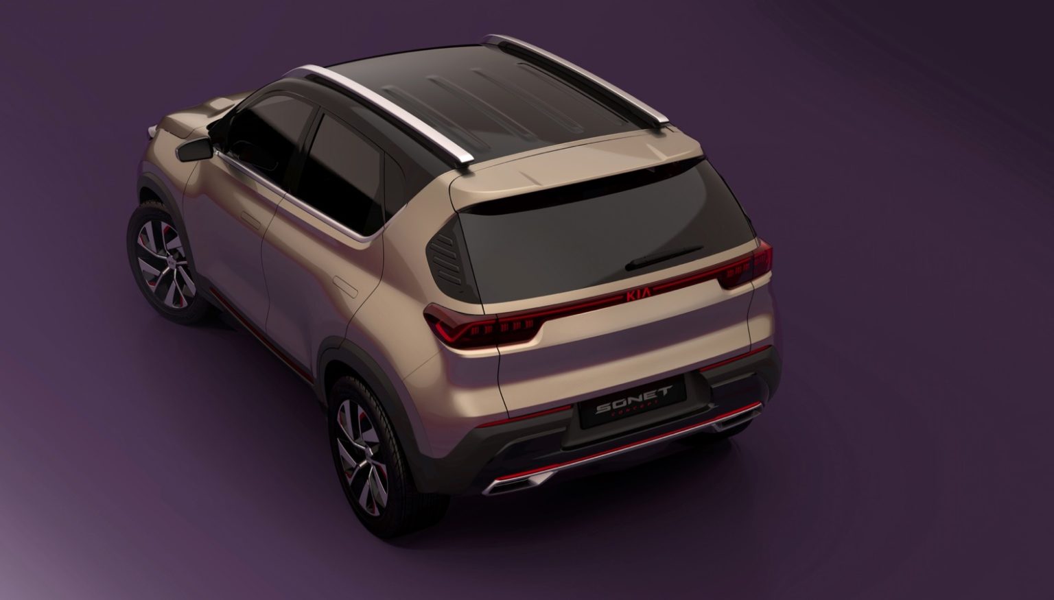 kia sonet scale model