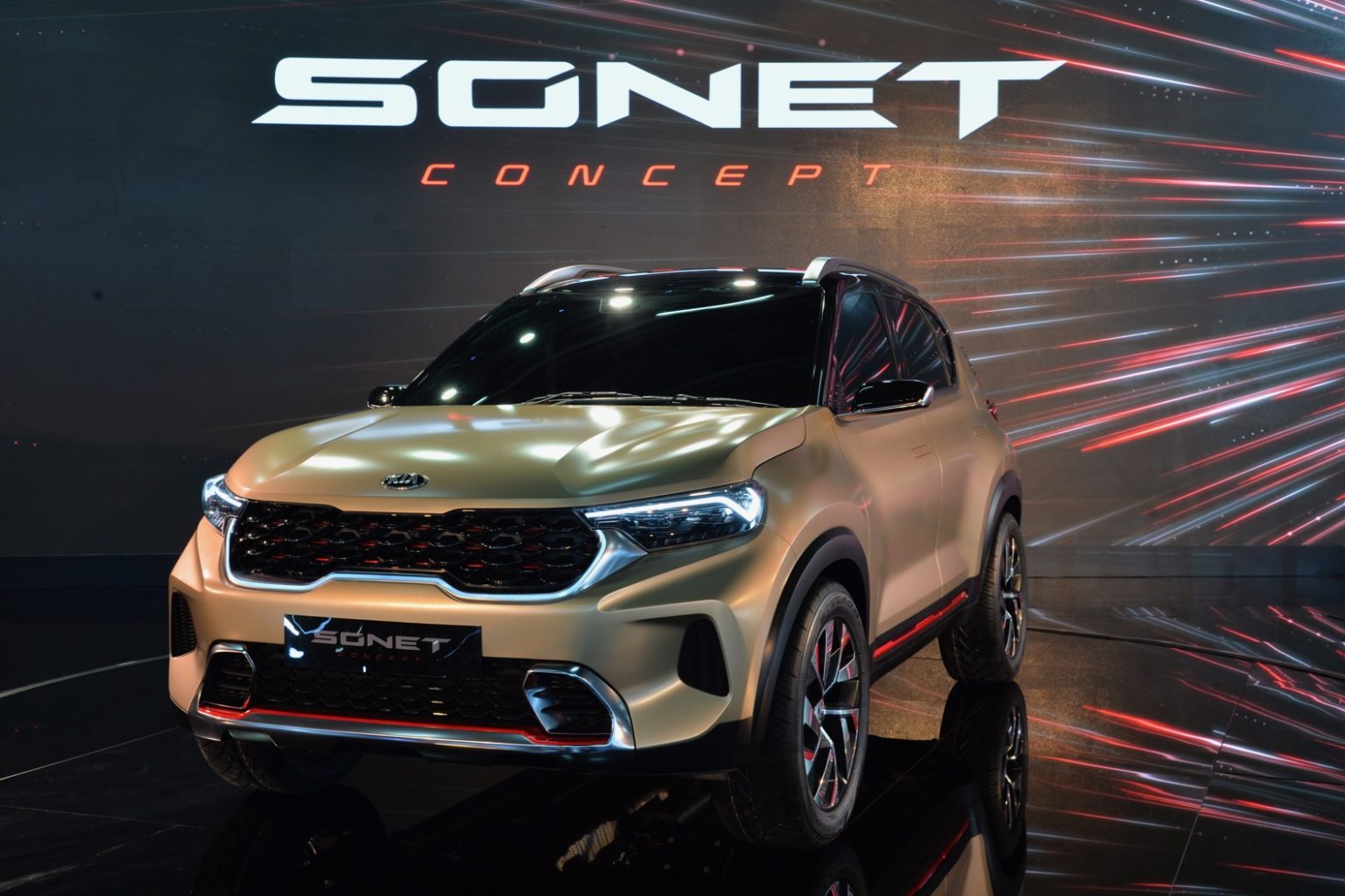Kia concept debuts in India, previews global compact crossover