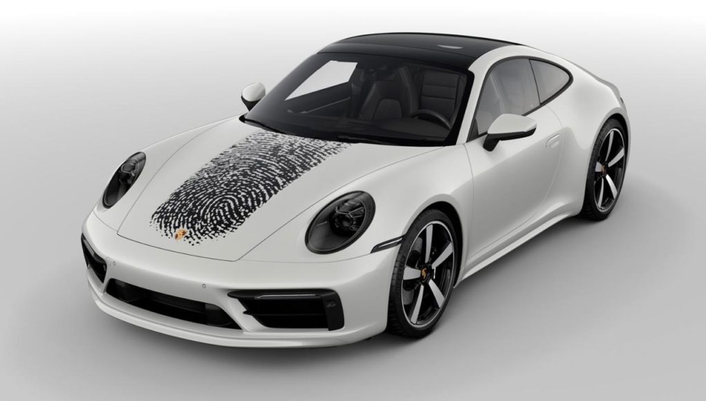 Porsche 911 with Fingerprint