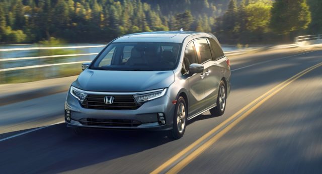 2021 Honda Odyssey gets a facelift 2021 Honda Odyssey