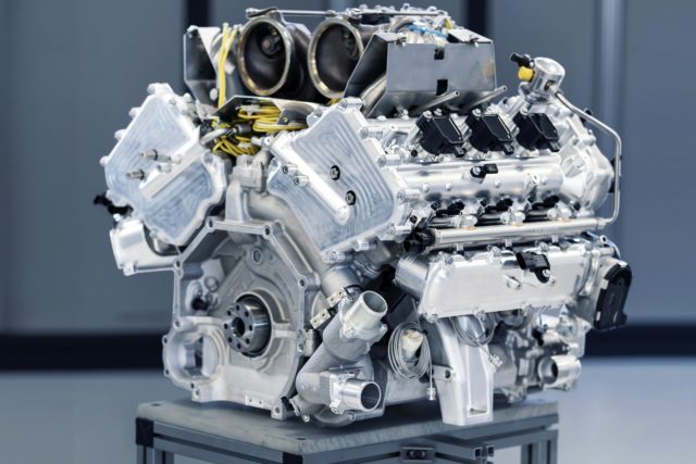 Aston Martin V6 hybrid engine
