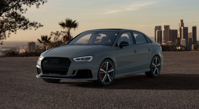 2020 Audi RS3 Nardo edition is uber limited 2020 Audi RS3 Nardo Edition
