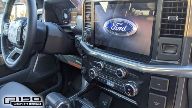 2021 Ford F-150 interior leaked 2021 Ford F-150