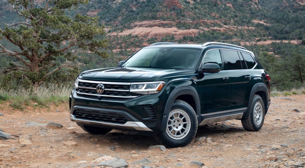 2021 VW Atlas with Basecamp accessories