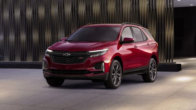 Refreshed Chevy Equinox delayed until 2022 model year 2022 Chevrolet Equinox RS