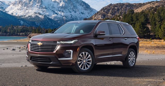 Refreshed Chevy Traverse delayed until the 2022 model year 2022 Chevrolet Traverse Premier