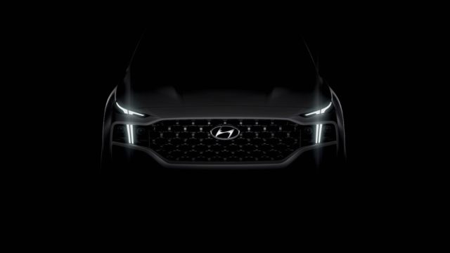 2021 Hyundai Santa Fe teased 2021 Hyundai Santa Fe
