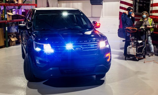 Ford wants to kill coronavirus in police vehicles Ford sanitation software