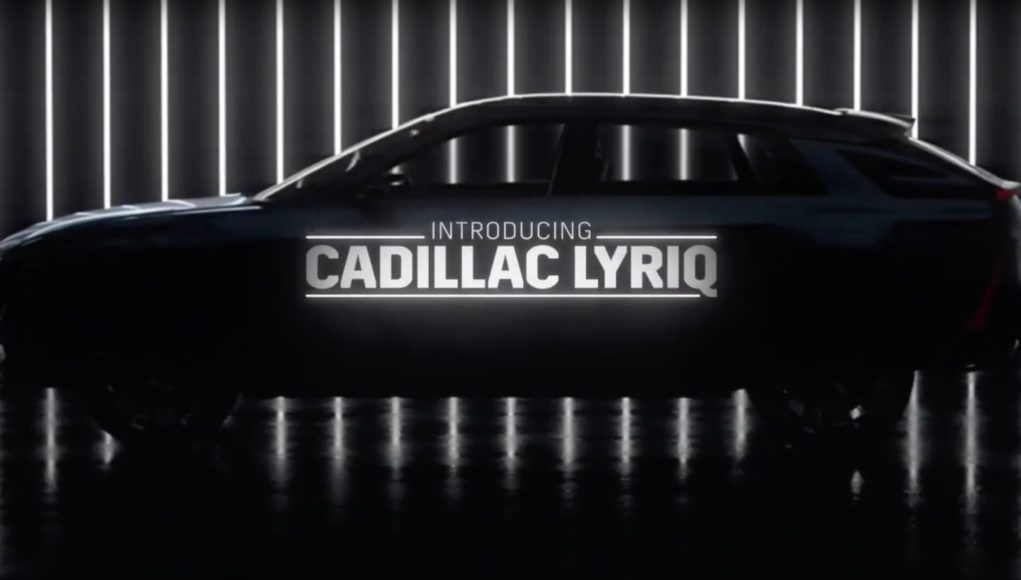 Cadillac Lyriq Teaser