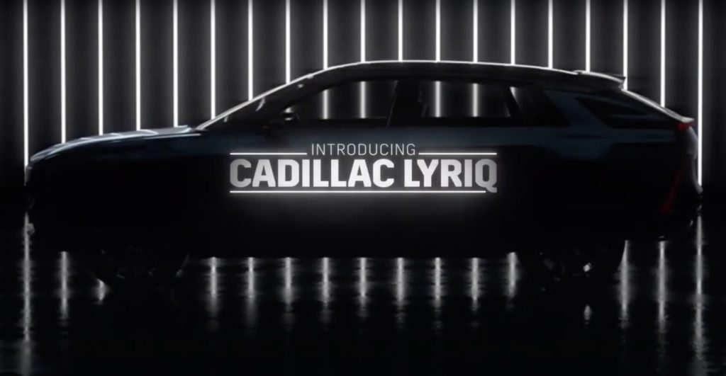 Cadillac Lyriq Teaser