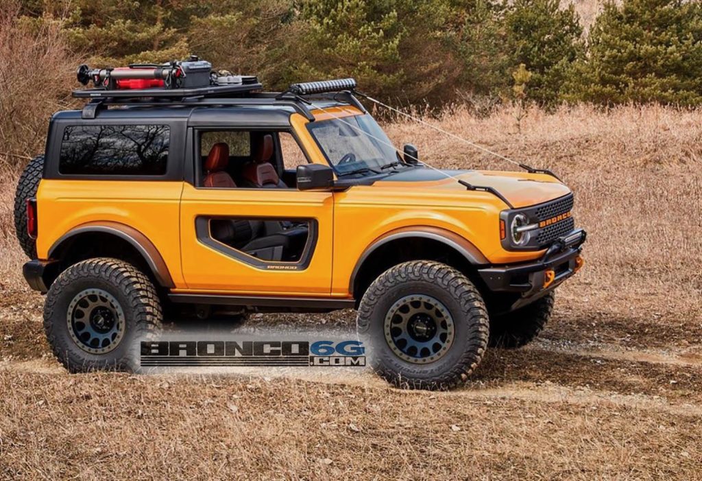 2021 Bronco Interior White