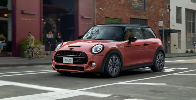 2021 MINI Coral Red Edition