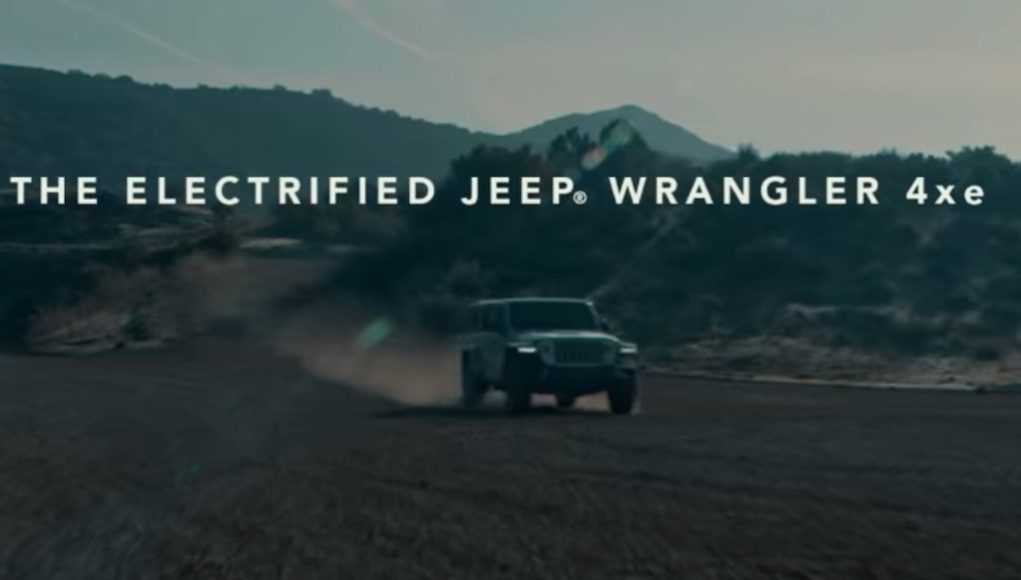 Jeep Wrangler 4xe teaser