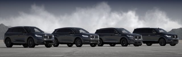 Lincoln Monochromatic SUV lineup