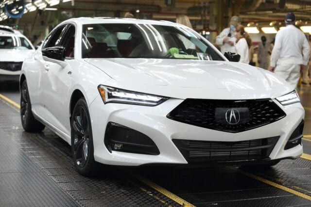 2021 Acura TLX Production