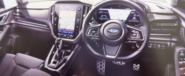 Next-Generation Subaru WRX Interior Leak