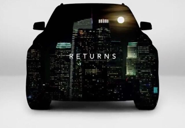 2022 Jeep Grand Wagoneer Teaser