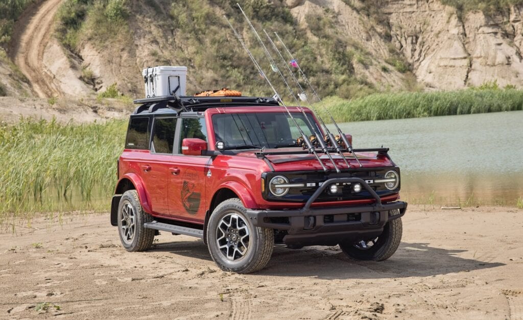 Bronco Four-Door Outer Banks Fishing Guide