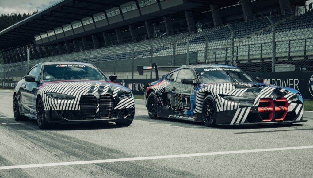 2021 BMW M4 and M4 GT3