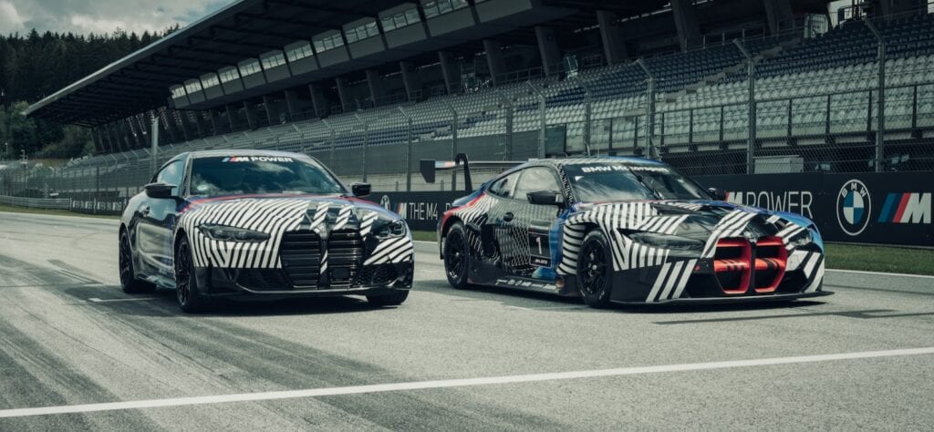 2021 BMW M4 and M4 GT3