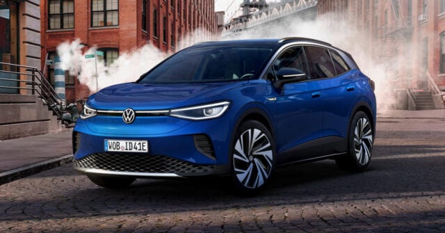 2021 VW ID.4 electric SUV gets 250-mile EPA range 2021 vw id.4