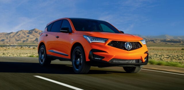 2021 Acura RDX PMC Edition debuts in Thermal Orange Pearl 2021 Acura RDX PMC Edition