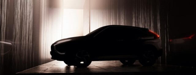 2022 Mitsubishi Eclipse Cross teased 2022 Mitsubishi Eclipse Cross