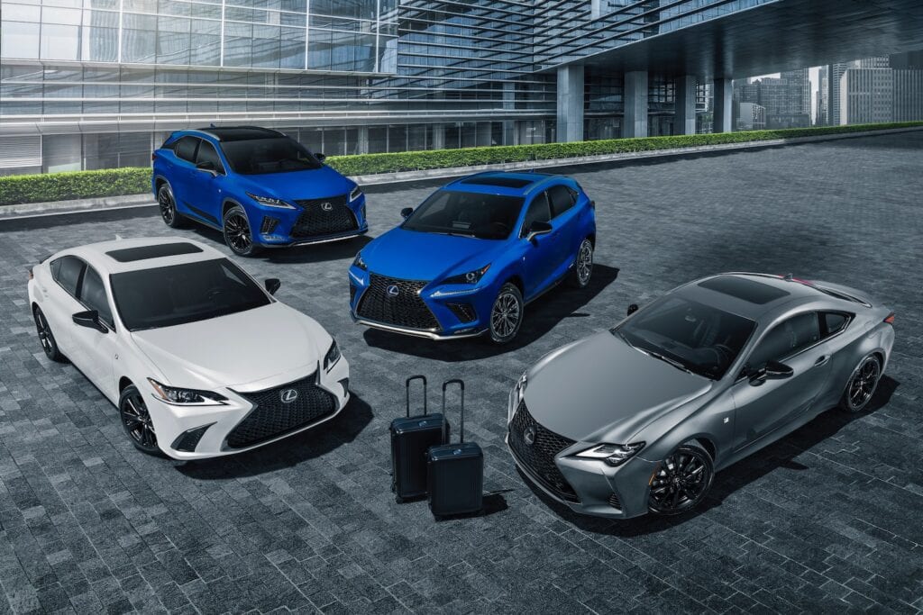 Lexus Black Line Family