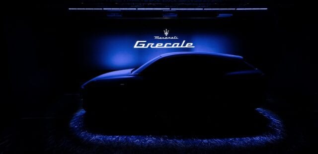 Maserati Grecale compact SUV teased Maserati Grecale