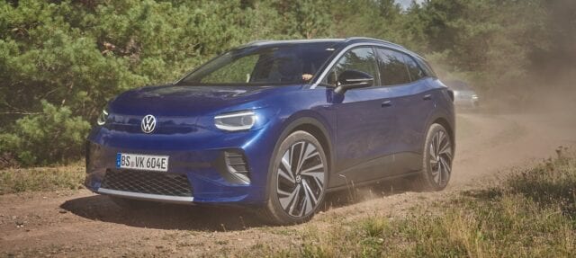 Volkswagen ID.4 electric crossover teased on Twitter 2021 Volkswagen ID.4