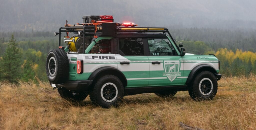 Bronco + Filson Wildland Fire Rig Concept