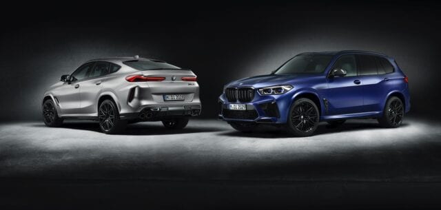 BMW X5 M Competition and BMW X6 M Competition First Editions