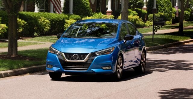 2021 Nissan Versa starts at $15,855 2021 Nissan Versa