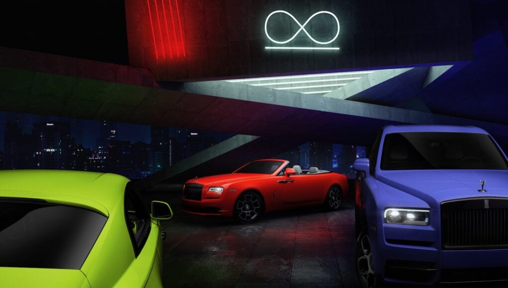 Rolls-Royce Neon Lights