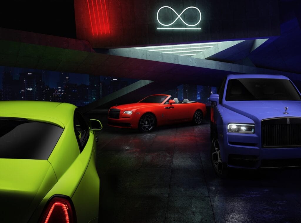 Rolls-Royce Neon Lights