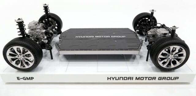 Hyundai, Kia and Genesis get a new E-GMP platform for electric vehicles Hyundai E-GMP