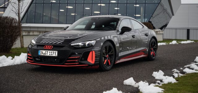 Audi e-tron GT electric sedan production kicks off Audi e-tron GT