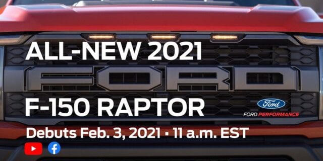 2021 Ford F-150 Raptor Teaser