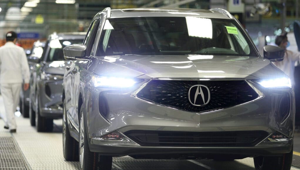 2022 Acura MDX Production