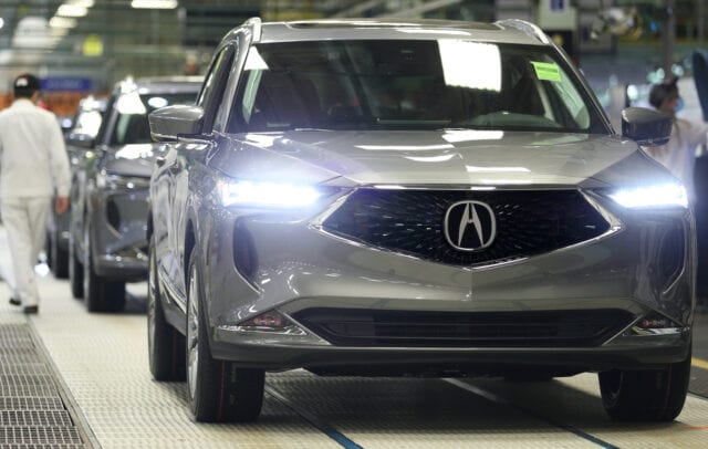 2022 Acura MDX Production