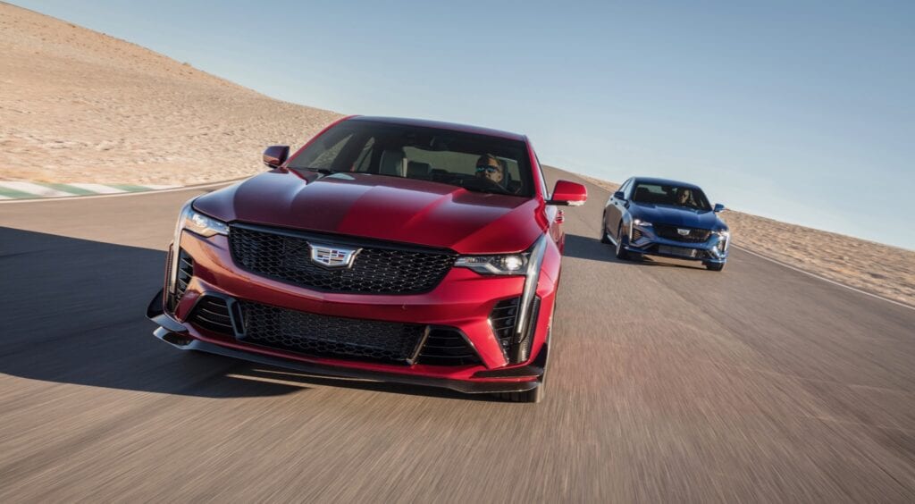 2022 Cadillac CT4-V Blackwing and CT5-V Blackwing