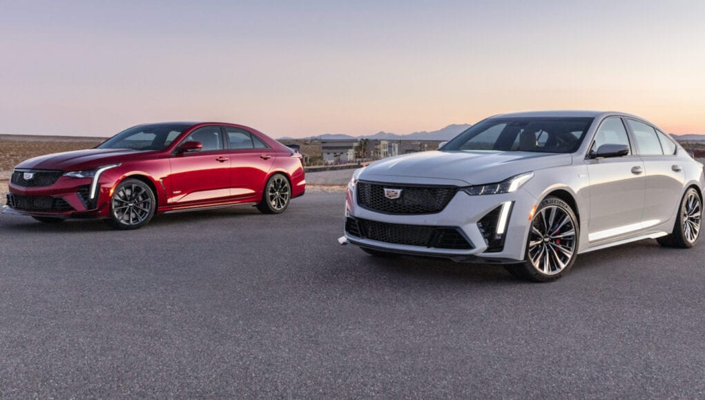 2022 Cadillac CT4-V Blackwing and CT5-V Blackwing