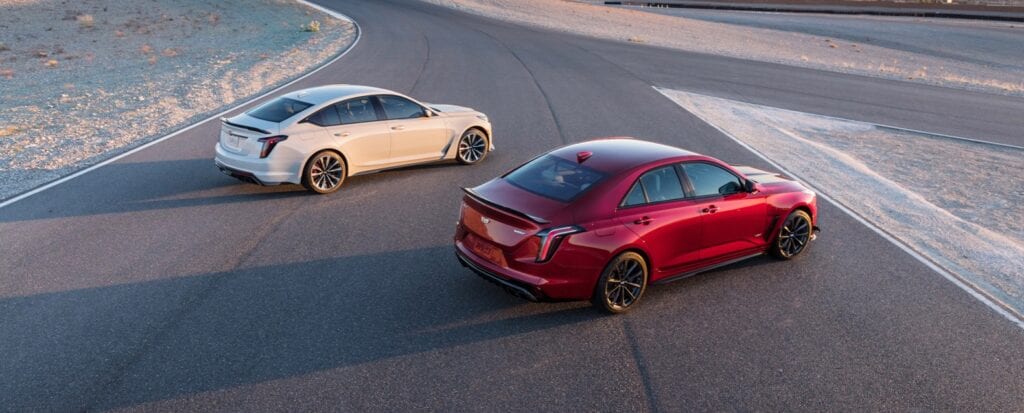 2022 Cadillac CT4-V Blackwing and CT5-V Blackwing