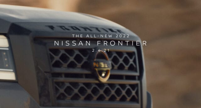 2022 Nissan Frontier Teaser
