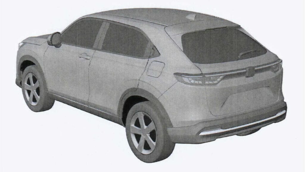 2022 Honda HR-V Patent Images